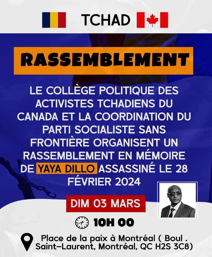 Rassemblement CPTAC pour la liberté